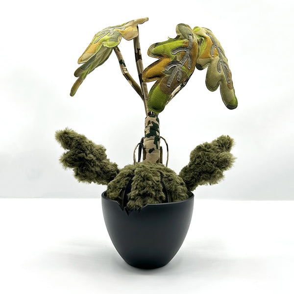 D*Face x Hakkei Sprout D*Dog - Hand Made Soft Sculpture