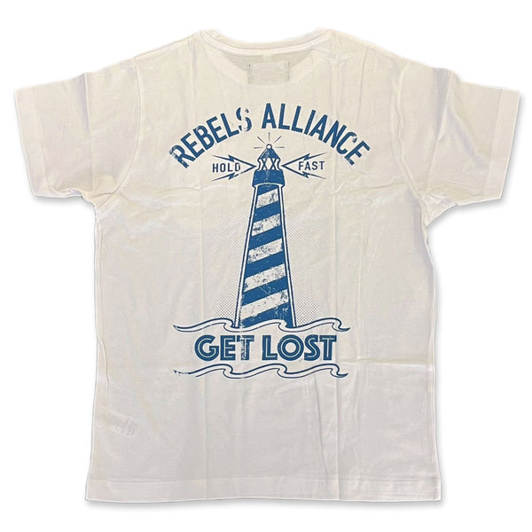 Rebels Alliance - "Get Lost" Pocket White T-shirt