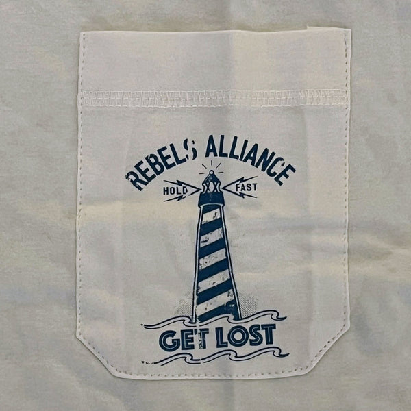Rebels Alliance - "Get Lost" Pocket White T-shirt