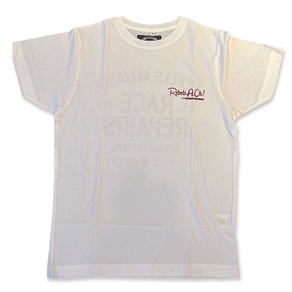 Rebels Alliance - "Race Repairs" White T-shirt