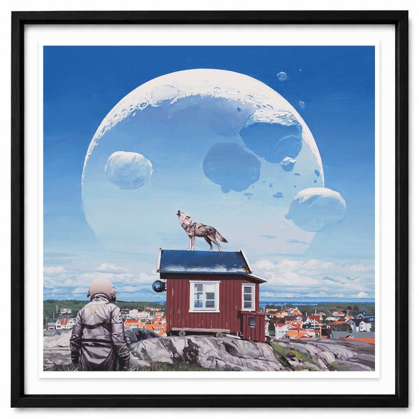 Scott Listfield - 'The Red House' Edition Framed