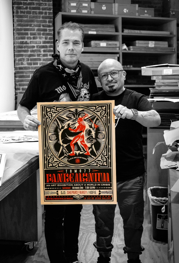 Tomo77 x Shepard Fairey - Pandemonium AP