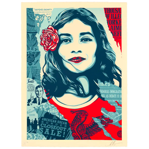 Shepard Fairey - 'Defend Dignity'