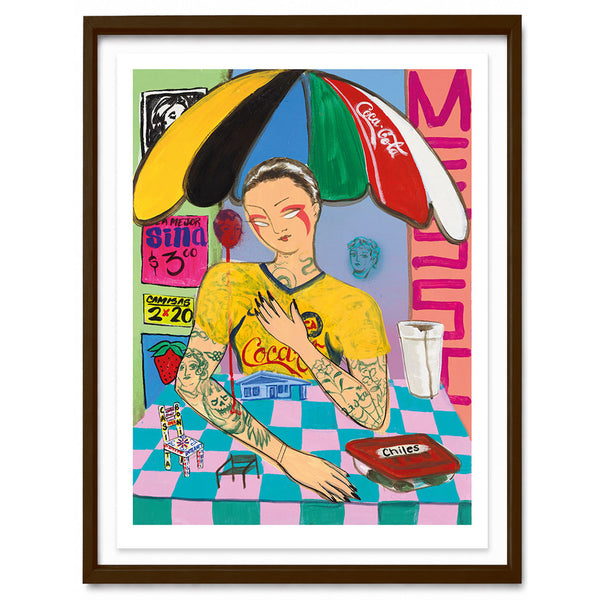 Sofia Enriquez - 'Chairs and Chiles' Edition (Framed)