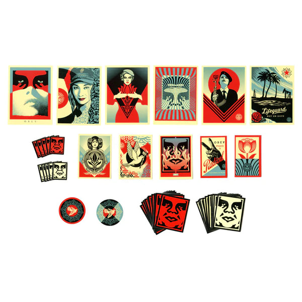 OBEY STICKER PACK 5