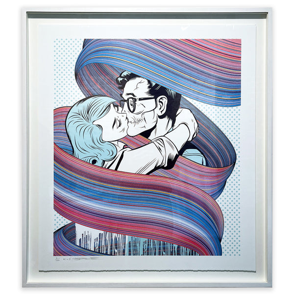 Kai & Sunny X D*Face - 'UNITY SUCK FACE TWIST' Framed