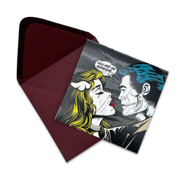D*Face - 'You Are My Sunshine' Valentines Card