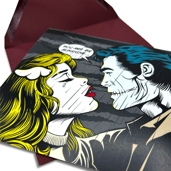 D*Face - 'You Are My Sunshine' Valentines Card