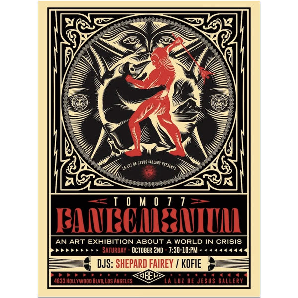 Tomo77 x Shepard Fairey - Pandemonium AP