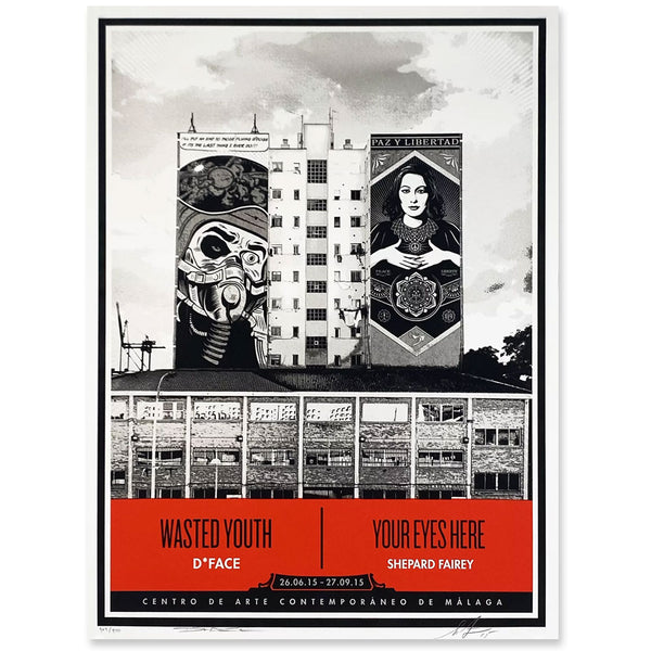 D*Face X Shepard Fairey 'Wasted Youth / Your Eyes Here' Edition AP