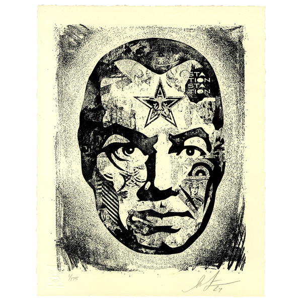 SHEPARD FAIREY - 'BIG BROTHER' LETTERPRESS