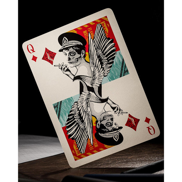 OBEY x Theory 11 Playing Cards – Red Edition