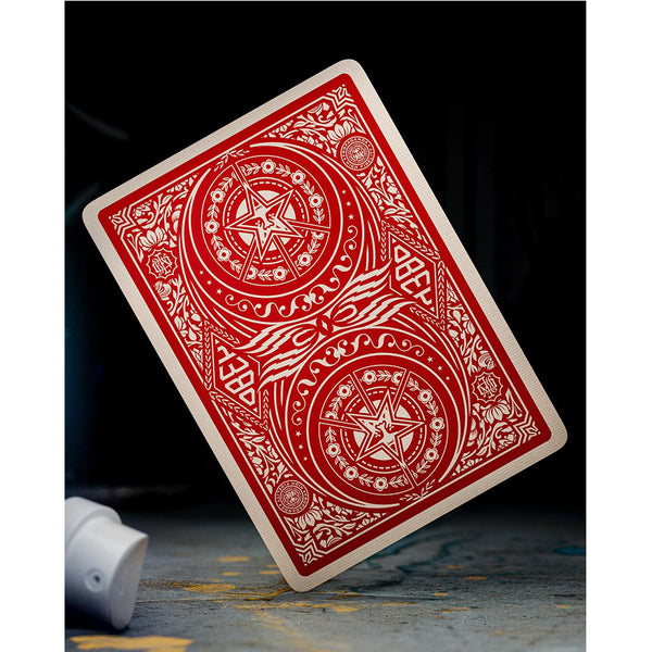 OBEY x Theory 11 Playing Cards – Red Edition