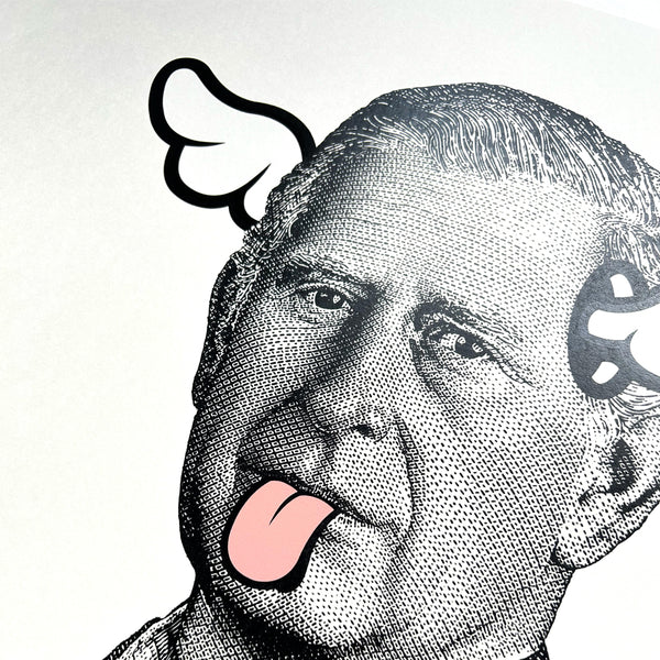 D*Face - 'Dog Save the King' Edition (White Wing)