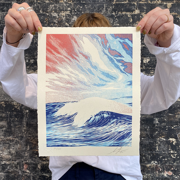 SHEPARD FAIREY - 'FORCE OF NATURE' LETTERPRESS