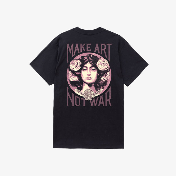 OBEY MAKE ART NOT WAR CLASSIC T-SHIRT