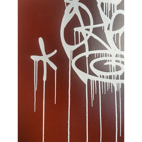 OKER - 'CHROME DRIPPY TAG (RED)' EDITION