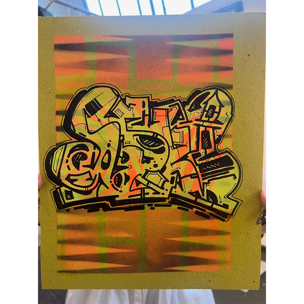 Design your own 'freestyle graffiti piece' Workshop - 11am & 1.30pm