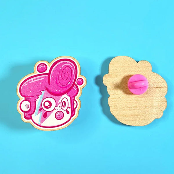 Ejits 'Skate to Death' Vinyl Sticker And Wooden Pin Set
