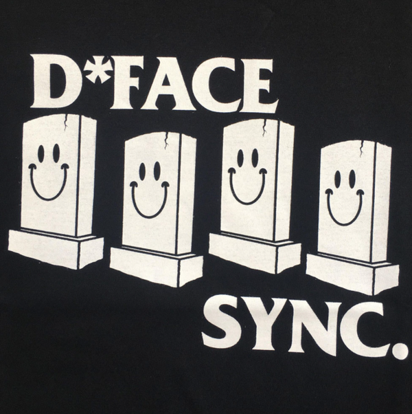 D*FACE - 'SMILE TOMBSTONES' T-SHIRT (MULTIPLE COLOURS AVAILABLE)