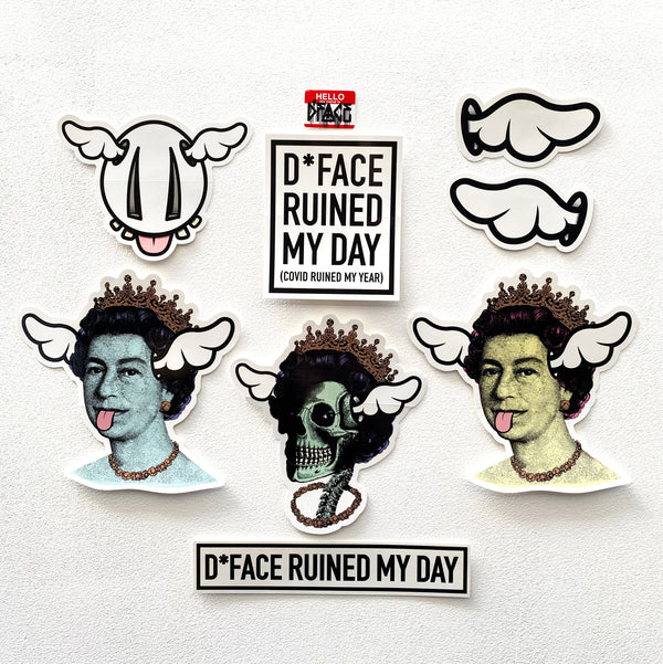 D*FACE - Dog Save The Queen - Sticker Pack