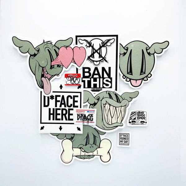 D*FACE - 'PACK OF DOGS' STICKER PACK