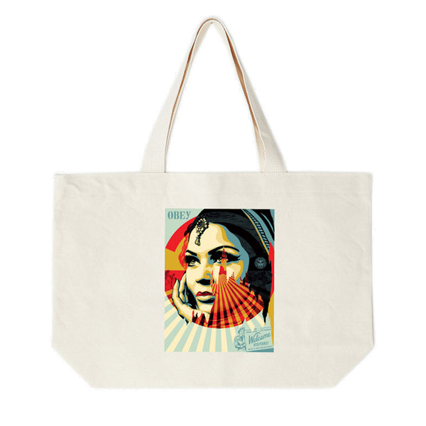 Obey Target Exceptions Tote Bag