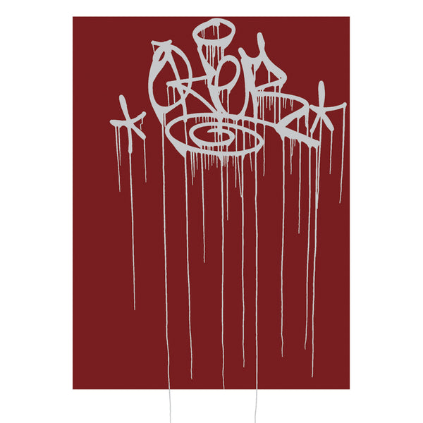 OKER - 'CHROME DRIPPY TAG (RED)' EDITION