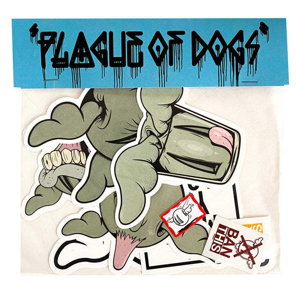 D*FACE - 'PLAGUE OF DOGS' STICKER PACK